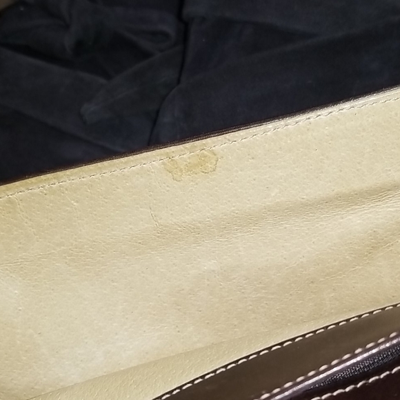 Vintage Gucci Chocolate Brown Leather Clutch - Picture 14 of 15